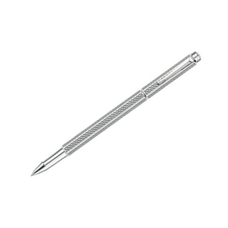 Roller caran d'ache ecridor cubrik placado paladio grabado guiloche zigzag con estuche punta media