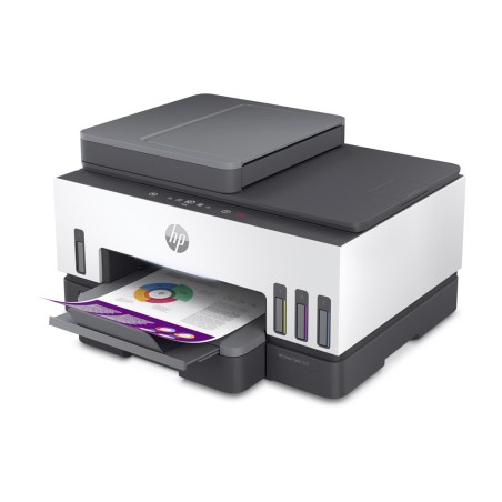 Equipo multifuncion hp smart tank 7605 all in one tinta color a4 15ppm negro/9ppm color escaner copia impresora