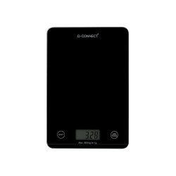 Bascula precision q-connect digital con pantalla lcd precision 1 g capacidad de 5 g a 5 kg 200x135x16 mm