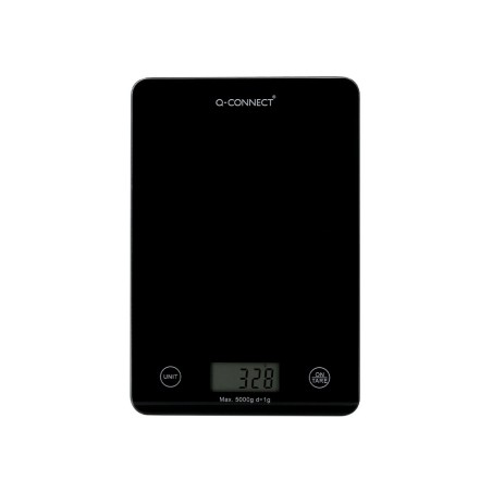 Bascula precision q-connect digital con pantalla lcd precision 1 g capacidad de 5 g a 5 kg 200x135x16 mm
