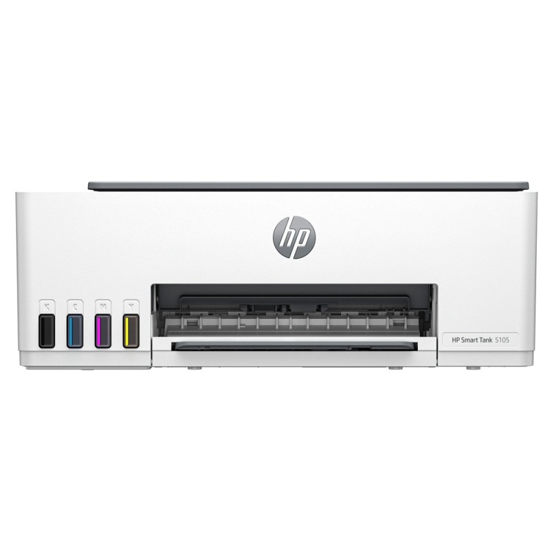 Equipo multifuncion hp smart tank 5105 aio tinta color a4 12 ppm negro/5 ppm color escaner copia impresora fax