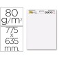 Bloc congreso post-it 775x635 mm 30 hojas 80 g
