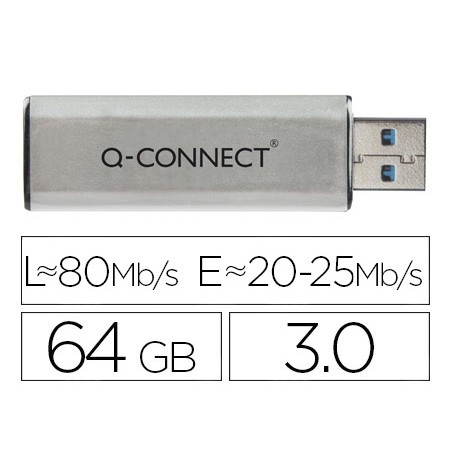 Memoria usb q-connect flash 64 gb 3.0