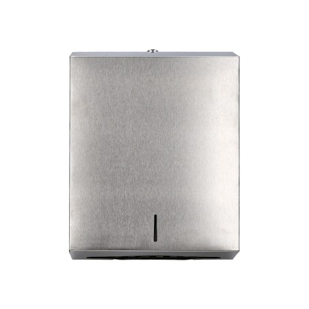 Dispensador q-connect de toallitas de papel acero inoxidable 283x100x365 mm
