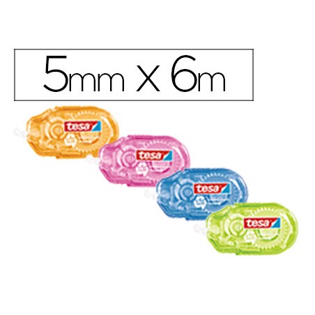 Corrector tesa cinta mini 5 mm x 6 m