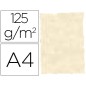 Papel pergamino din a4 troquelado 125 gr piel elefante color hueso paquete de 25 hojas