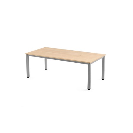 Mesa de oficina rocada executive 2005ad01 gris/haya 200x100 cm