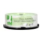 Dvd-r q-connect con superficie 100% imprimible para inkjet capacidad 4,7gb duracion 120mivelocidad 16x bote de 25 unid Dvd-r q-connect con superficie 100% imprimible para inkjet capacidad 4,7gb duracion 120mivelocidad 16x bote de 25 unid