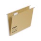 50 Unidades - Carpeta colgante fade folio visor superior kraft eco