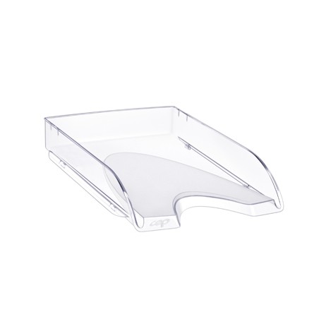 Bandeja sobremesa cep plastico transparente 348x257x66 mm