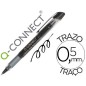 Rotulador q-connect roller ball negro 0,5 mm