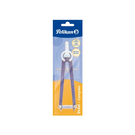 Compas pelikan micrometrico con rueda de precision en blister