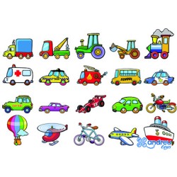 Juego andreutoys vehiculos magneticos 8 cm caja de 20 unidades surtidas 20,6x19x4,5 cm