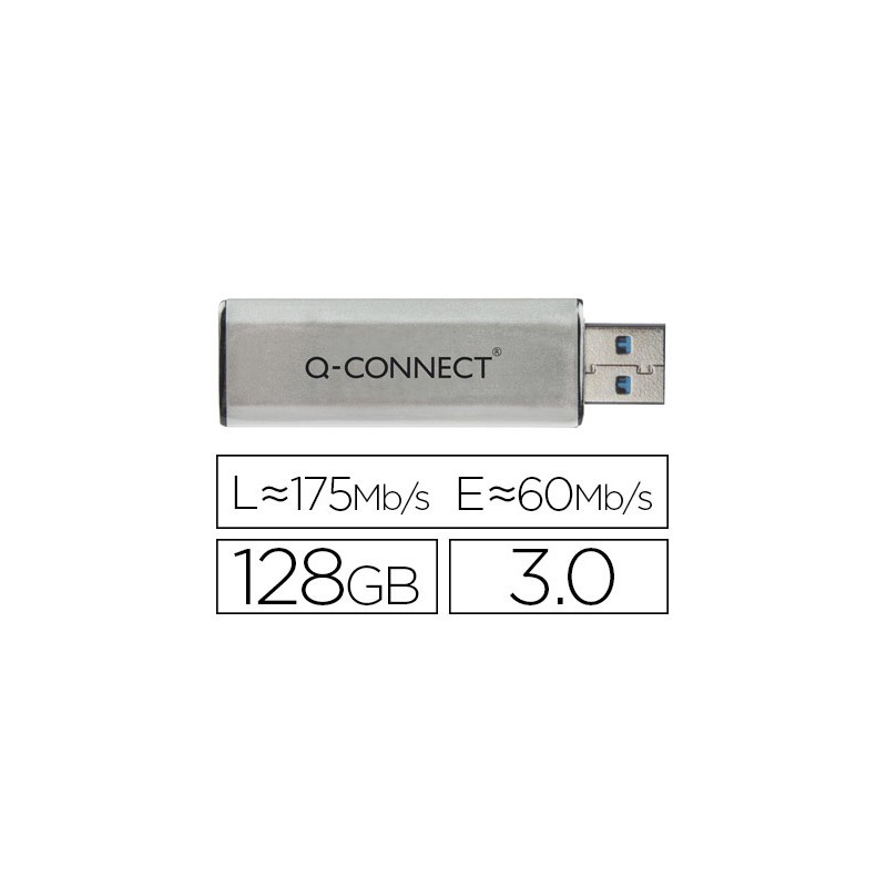 Memoria usb q-connect flash 128 gb 3.0 Memoria usb q-connect flash 128 gb 3.0