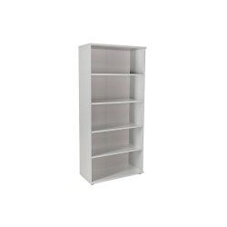 Armario rocada con cuatro estantes serie store 195x90x45 cm acabado gris an02