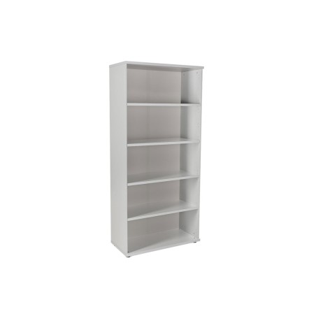 Armario rocada con cuatro estantes serie store 195x90x45 cm acabado gris an02