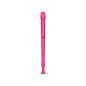 Flauta hohner 9508 color rosa funda verde y transparente