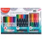 Set de dibujo maped mandalas 33 piezas colores surtidos
