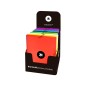 12 Unidades - Carpeta antartik gomas tres solapas carton forrado a4 colores surtidos