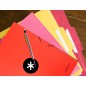 12 Unidades - Carpeta antartik gomas tres solapas carton forrado a4 colores surtidos