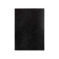 Tapa encuadernacion liderpapel carton a3 1mm negra paquete de 50 unidades