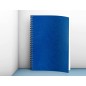 Tapa encuadernacion liderpapel carton a4 1mm azul paquete de 50 unidades