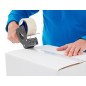 Cinta adhesiva q-connect polipropileno transparente 66 m x 75 mm para embalaje