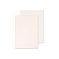 Tapa de encuadernacion q-connect carton din a4 blanco simil piel caja de 100 unidades