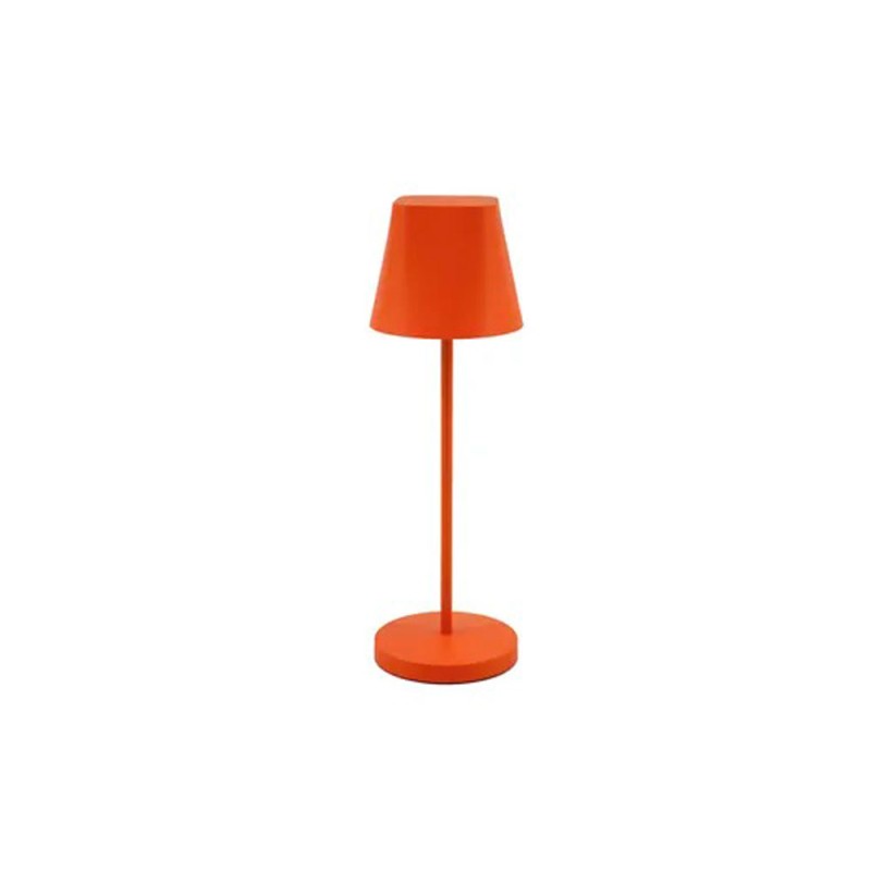 Lampara de escritorio unilux 13w 150lm recargable autonomia 6 horas naranja Lampara de escritorio unilux 13w 150lm recargable autonomia 6 horas naranja