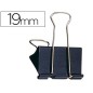 Pinza metalica q-connect reversible n.1 19 mm caja de 10 unidades