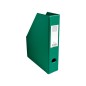 Revistero exacompta pvc lomo 70 mm color verde 230x310x70 mm