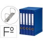 Modulo pardo 5 archivadores de palanca folio 2 anillas 25 mm azul 350x230x300 mm Modulo pardo 5 archivadores de palanca folio 2 anillas 25 mm azul 350x230x300 mm