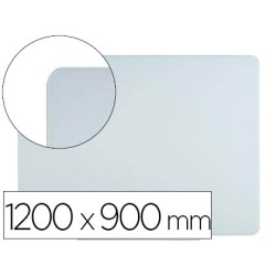 Pizarra blanca bi-office cristal magnetica 120x90 cm