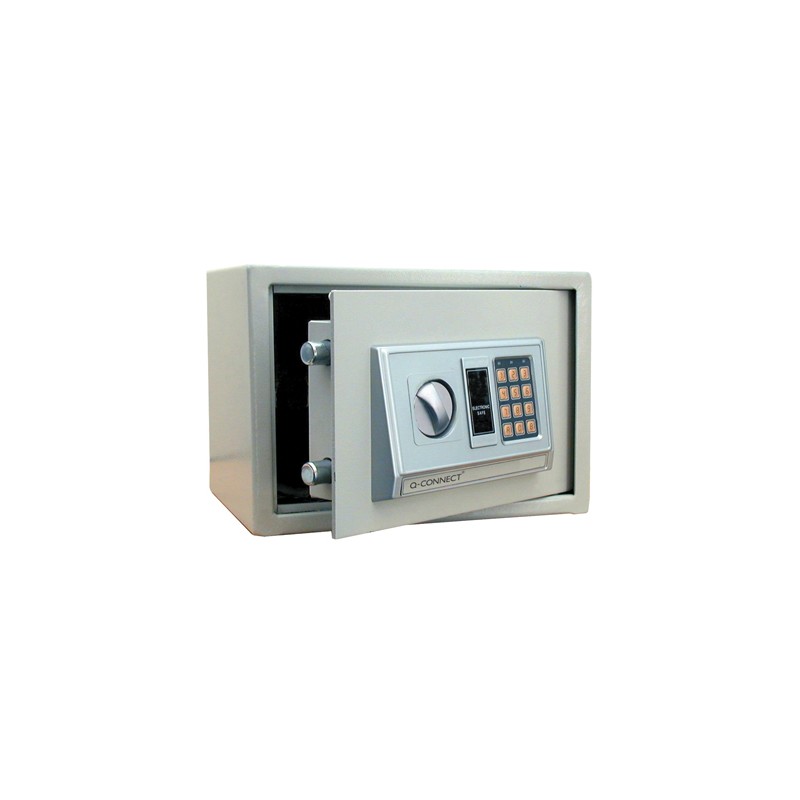 Caja de seguridad q-connect electronica clave digital capacidad 10l con accesorios fijacion 310x200x200 mm Caja de seguridad q-connect electronica clave digital capacidad 10l con accesorios fijacion 310x200x200 mm
