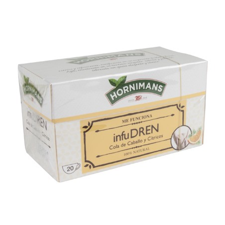 Te hornimans infudren cola de caballo y citricos caja de 20 bolsas