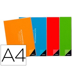 Cuaderno de programacion additio a4 plan mensual y programacion semanal del curso sin fechas