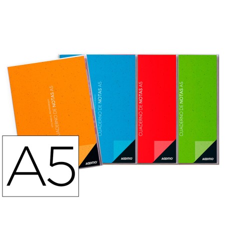 Cuaderno de notas aditio a5 horario planificacion mensual plan de curso y evalucion continua