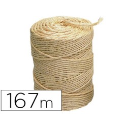 Cuerda sisal liderpapel 3 cabos rollo 1 kg