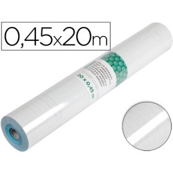 Rollo adhesivo liderpapel transparente rollo de 0,45 x 20 m 100 mc