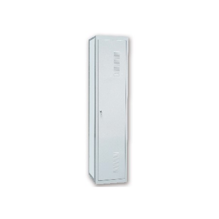 Taquilla metalica ar storage 50x180x30 cm 1 puerta con llave color gris continuacion