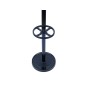 Perchero metalico maulgrando 8 colgadores y paraguero color negro 390x1750x390 mm Perchero metalico maulgrando 8 colgadores y paraguero color negro 390x1750x390 mm