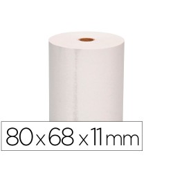 10 Unidades - Rollo sumadora q-connect termico 80x68x11 mm 58 gr sin bisfenol a