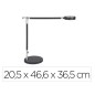 Lampara de escritorio maul led 5w 618lm luz ajustable panel tactil doble brazo negra