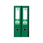 Modulo liderpapel 2 archivadores folio 2 anillas mecanismo de palanca 75mm verde