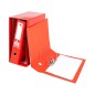 Modulo liderpapel 2 archivadores folio 2 anillas mecanismo de palanca 75mm rojo