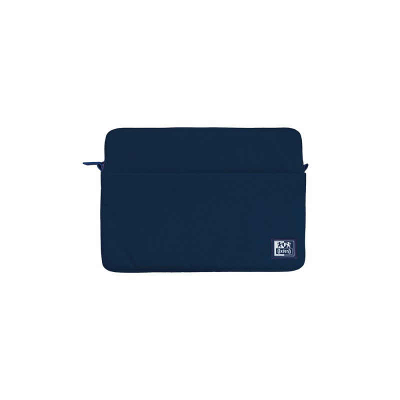 Funda para ordenador portatil oxford b-case rpet color azul marino 20x265x375 mm