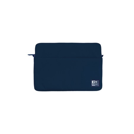 Funda para ordenador portatil oxford b-case rpet color azul marino 20x265x375 mm