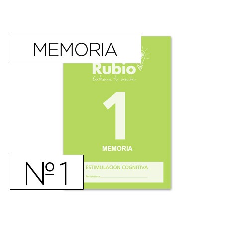 Cuaderno rubio entrena tu mente estimulacion cognitiva memoria 1