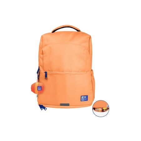 Mochila oxford b-out impermeable color melocoton 30x300x420 mm