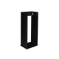 Cenicero metalico con rejilla para arena negro 77x24,5x30 cm